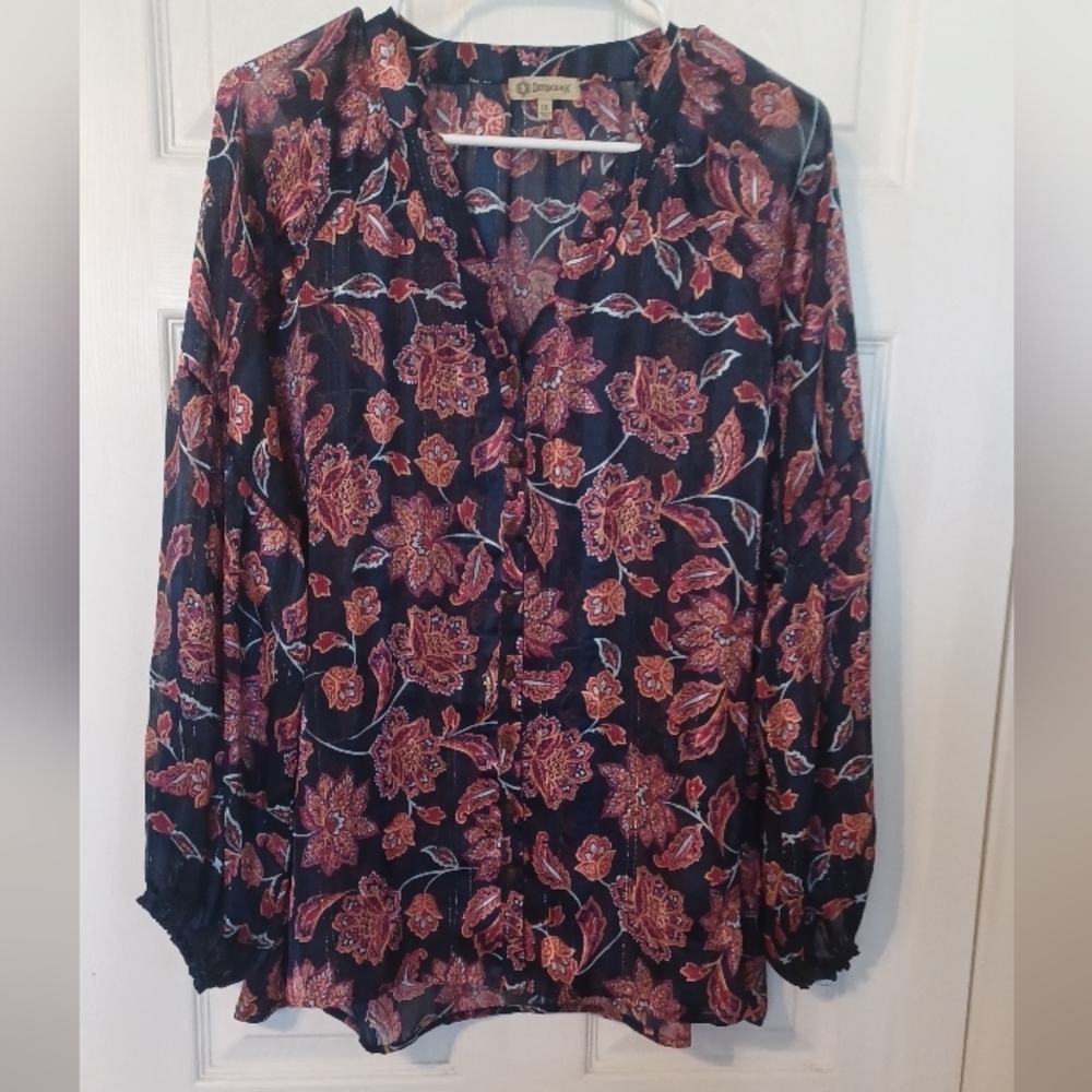 💰Democracy Sheer Blouse